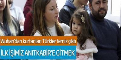 Sağlık Bakanı Koca: Wuhan'dan kurtarılan Türkler temiz çıktı