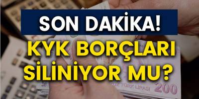 KYK kredi borcu olanlar için af gelecek mi? KYK borçlarının silineceği tarih belli oldu mu?