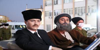 Atatürk'ün Sivas'a gelişi temsili canlandırıldı