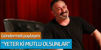 Cem Yılmaz'dan göndermeli paylaşım: 'Yeter ki mutlu olsunlar'