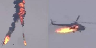 Halep’te Esad rejimine ait helikopter düşürüldü