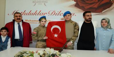 Şırnak'ta Askeri üniformayı giydiler, mutluluğa ‘evet’ dediler