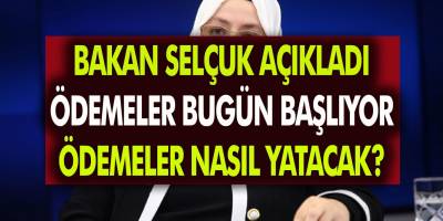 Bakan Selçuk Açıkladı, Ödemeler Bugün Başladı… TC Kimlik Numarasına Göre Hesaplara Yatacak…