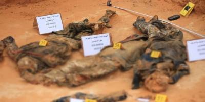 Daire Başkanı Lütfi El Misurati yaptığı açıklamada Hafter'den kurtarılan Terhune'de ikinci toplu mezar bulundu