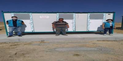 Kütahya Aslanapa'da Mevsimlik tarım işçileri için seferber oldular