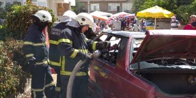 LPG Tanklı araçta çıkan yangın paniğe sebep oldu