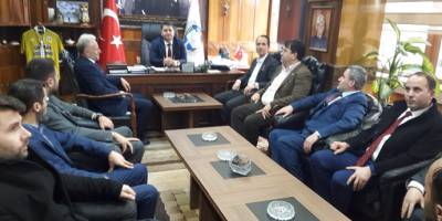 Fatih Erbakan, Genel Maden İşleri Sendikasını ziyaret etti