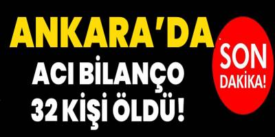 Ankara'da acı bilanço! 2019 Yılında 32 kişi trafikte hayatını kaybetti