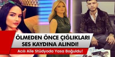 Müge Anlı, Aleyna Çakır’ın öldürülmeden kaydedilen ses kaydına ulaştı! Yardım çığlıkları atan Aleyna, stüdyoyu yasa boğdu…