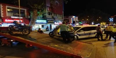 Bursa Abartı egzoz takanlara ceza yağdı