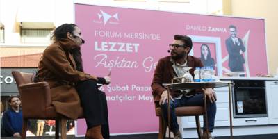 Danilo Zanna, Mersinlilerle buluştu