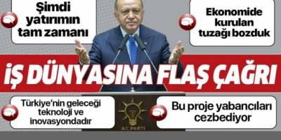 Başkan Erdoğan'dan Teknopark İstanbul açılışında önemli açıklamalar.