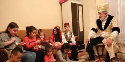 Kocasinan'ın gönül yolcuları özel çocukların yüreklerine dokunuyor