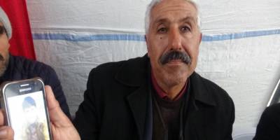 Diyarbakır'da evlat nöbeti tutan baba Melik Aslan evladına kavuştu