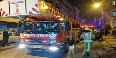 Elektrikli battaniye evi yaktı