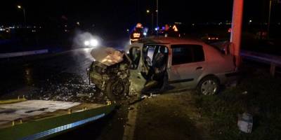 Çevre yolunda ters yönden giden araç kazaya neden oldu: 1 ölü, 2 yaralı