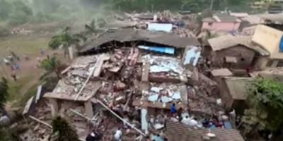 Hindistan'da çöken binada ölenlerin sayısı 35'e yükseldi