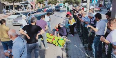 Karabük'te Otomobilin çarptığı yaya metrelerce havaya uçtu