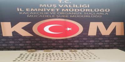 Muş "İl Emniyet Müdürlüğü'den tarihi eser operasyonu