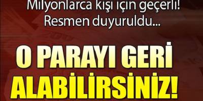 Milyonlarca kişi için geçerli! SGK o paraları iade ediyor!