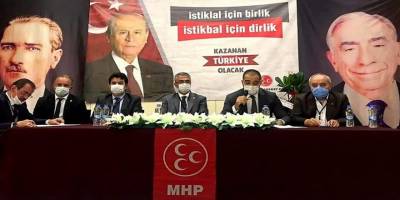 MHP Erzurum İl Başkanı yeniden Naim Karataş seçildi