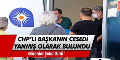 Antalya'da ormanda yanmış halde bulunan CHP eski ilçe başkanının cenazesi morgdan alındı