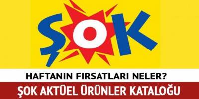 Şok Aktüel Ürün Kataloğu Yayınlandı…! 29 Eylül Kataloğunda Onlarca İndirimli Ürün Yer Alıyor!