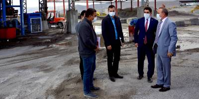 Vali Öner köylerdeki kilit parke çalışmalarını denetledi