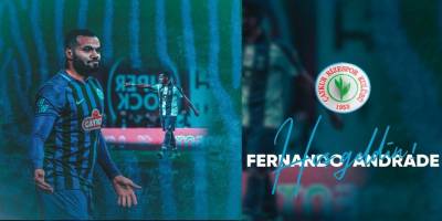 Fernando Andrade Çaykur Rizespor ile anlaşmaya vardı