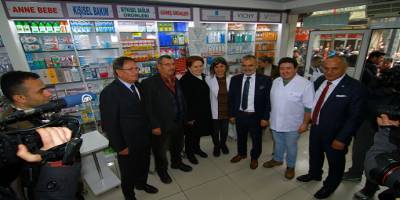 İYİ Parti Genel Başkanı Akşener Uzunköprü’yü ziyaret etti