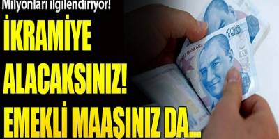 Milyonları ilgilendiriyor ikramiye alacaksınız emekli maaşınızda...