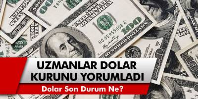 Hafta sonu piyasası: Dolar fiyatlarında durum ne? Uzmanlar güncel dolar kurunu yorumladı…