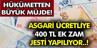 Asgari Ücretlilere Vergi İndirimi Geldi! Maaşlar 400 TL Artacak… Ekim Ayı Asgari Ücret Beklentisi…