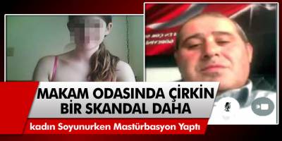 Makam odasında Çirkin bir skandal daha görüntülü konuşmada cinsel içerikli sohbet eden sendika başkanı...