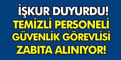 İŞKUR Duyurdu: 4 Bin 250 TL ile Hastanede Çalışacak Personel Arıyor! Temizlik görevlisi, hemşire, ebe iş ilanı…