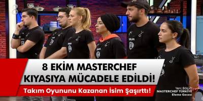 Masterchef 2020; 8 ekim ne oldu, Takım oyununu kim kazandı? Masterchef'te son durum...