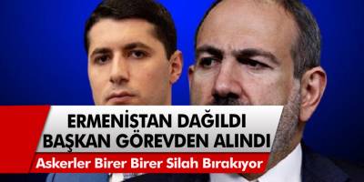 Son dakika gelişmesi: Ermenistan dağıldı, Başkan görevden alındı! Askerler birer birer silah bırakıyor…