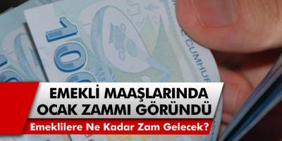 Aylardır Görüşülüyordu! Emekli maaşlarında Ocak zammı belli oldu! En düşük ve en yüksek maaş ne kadar? Emeklilere ne kadar zam geliyor?