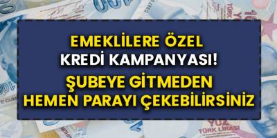 Emeklilere Kredi Desteği Sürüyor! Hemen Başvuru Yapıp Bankaya Gitmeden Paranızı Çekebilirsiniz… Emekli Kredisi Nasıl Alınır?