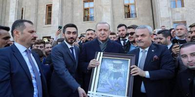 AK Parti İl Gençlik Kolları, Cumhurbaşkanı Erdoğan ile bir araya geldi