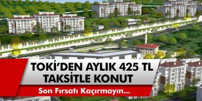 TOKİ'den aylık 452 TL taksitle ev müjdesi! Bütün şehirlerde satışlar devam ediyor…