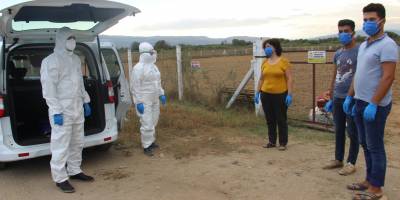 Aydın'da Sağlık Müdürlüğü korona mağduru inekler için özel ekip kurdu