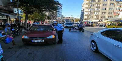 Malatya genelinde zabıta ekiplerinden trafik denetimi