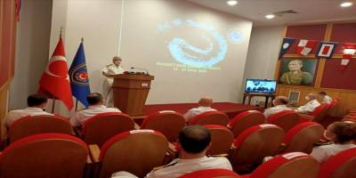 İzmir yaklaşma sularında icra edilecek NUSRET-2020 Mayın Harbi Davet Tatbikatı başladı