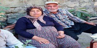 Kahramanmaraş’ta Yaylada mutlu bir çift