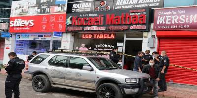 Kocaeli Körfez'de matbaaya silahlı saldırı!