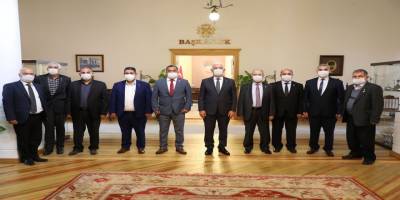 Başkan Osman Gürün’den muhtarlara, Pandemi teşekkürü