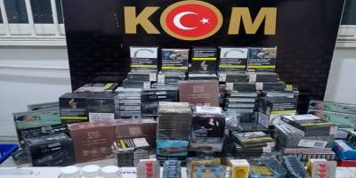 Tekirdağ emniyeti tarafından yapılan operasyonda, cinsel içerikli ürünler ele geçirildi