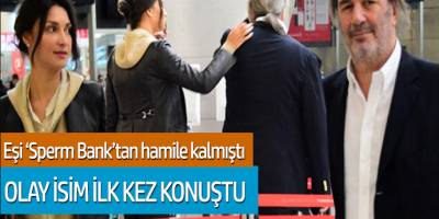 Eşi 'Sperm Bank'tan hamile kalmıştı! Olay isim ilk kez konuştu