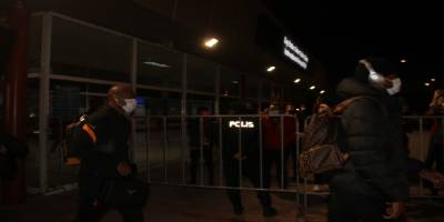 Fatih Terim başkanlığında Galatasaray kafilesi Erzurum'da